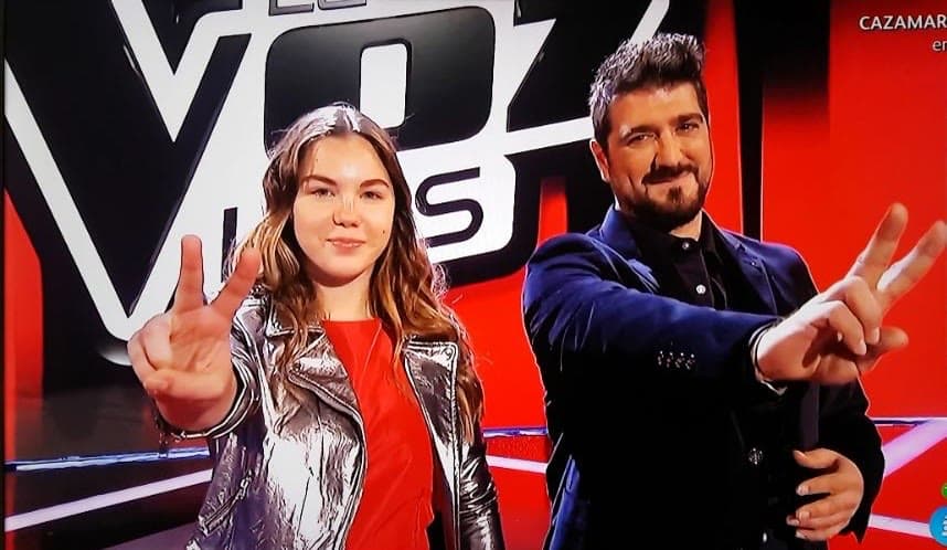 Con Antonio Orozco · La Voz Kids