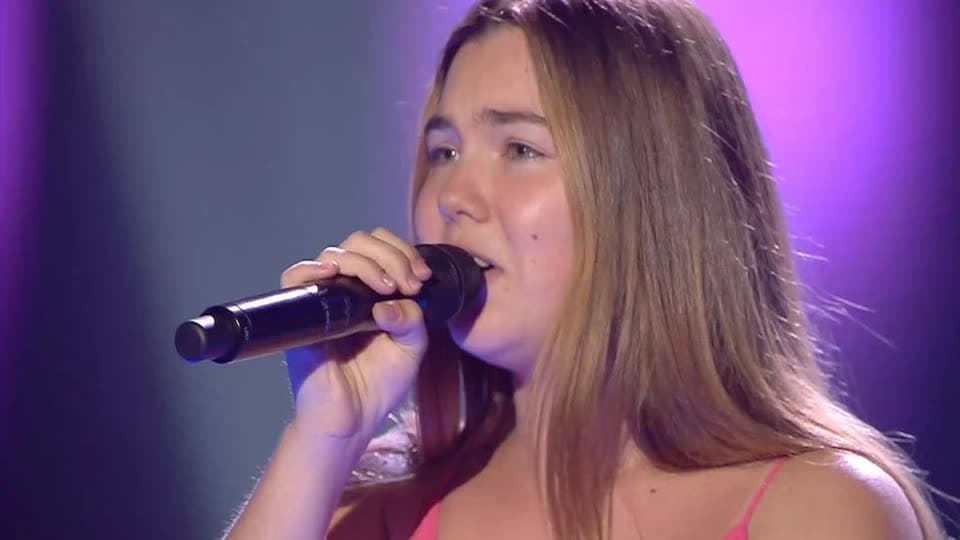 Rocío Hernández en La Voz Kids · Audiciones a ciegas · When We Were Young