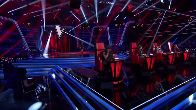 Rocío Hernández cantando Homeless de Audiciones a ciegas · La Voz